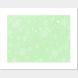 Winter Pattern Posters and Art